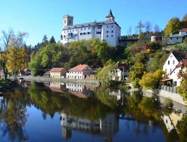 Hrad Rožmberk (foto Národní památkový ústav)