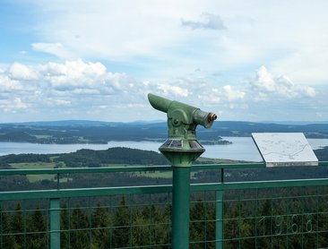 Rozhledna Moldaublick (foto Ferienregion Böhmerwald/Ecker)