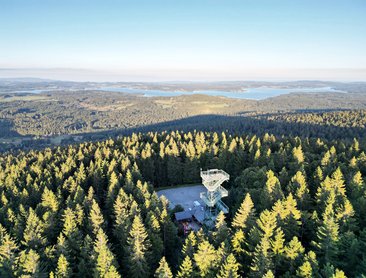 Rozhledna Moldaublick (foto Ferienregion Böhmerwald/Ecker)