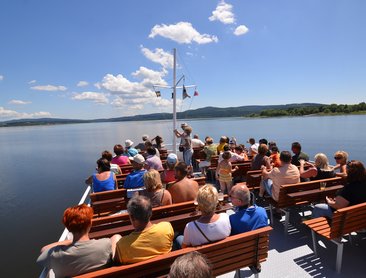 Vyhlídkové plavby po Lipně (foto Lipno Line)