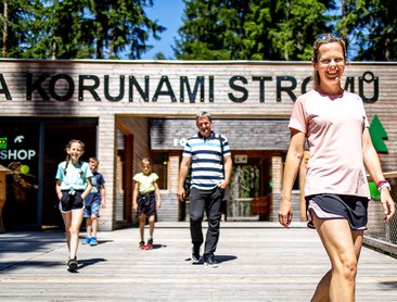 Stezka korunami stromů (foto Lipno servis)